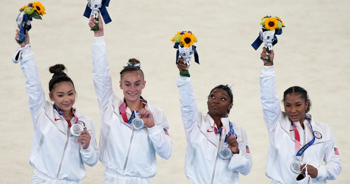 USA gymnasts and future Ute Grace McCallum win silver at the Tokyo Olympics
