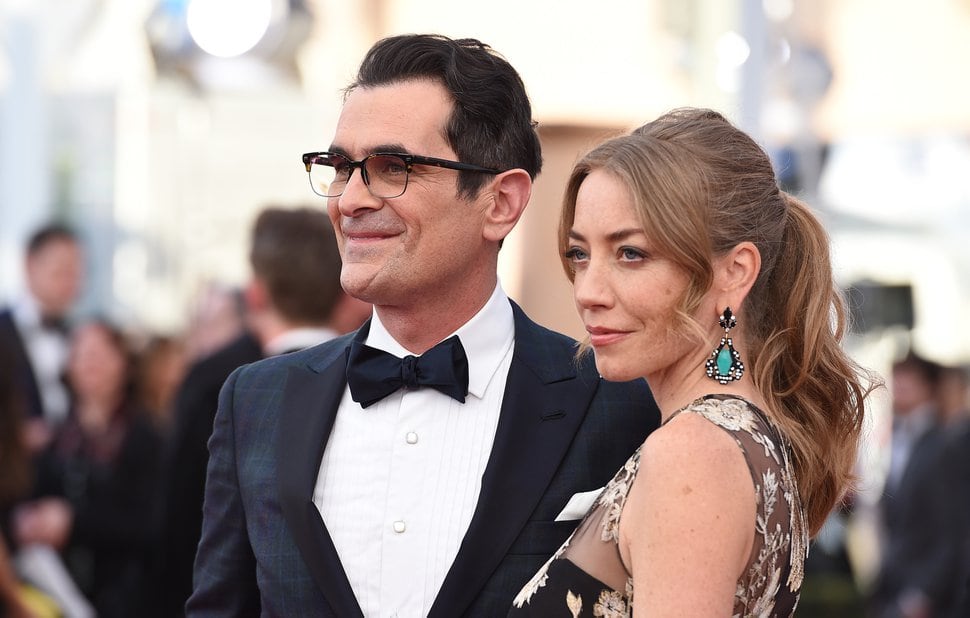 (Jordan Strauss | Invision/AP file photo) Ty Burrell, left, and Holly Burrell arrive at the 22nd annual Screen Actors Guild Awards at the Shrine Auditorium & Expo Hall on Saturday, Jan. 30, 2016, in Los Angeles. 
