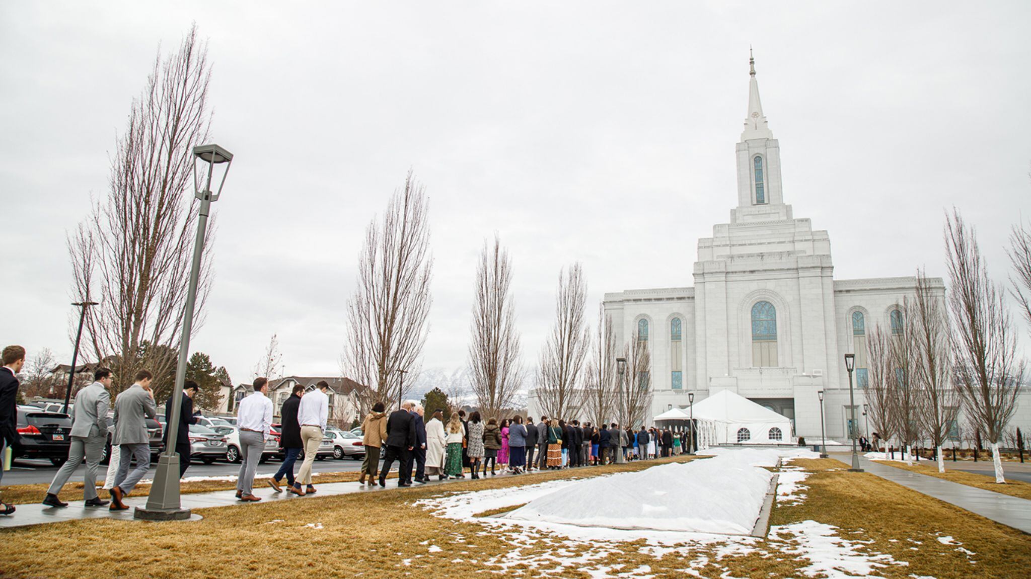 (The Church of Jesus Christ of Latter-day Saints) The Orem Temple was dedicated on Sunday.