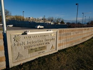 (Francisco Kjolseth  |   Tribune file photo) Salt Lake County Jail on Friday, March 20, 2020.
