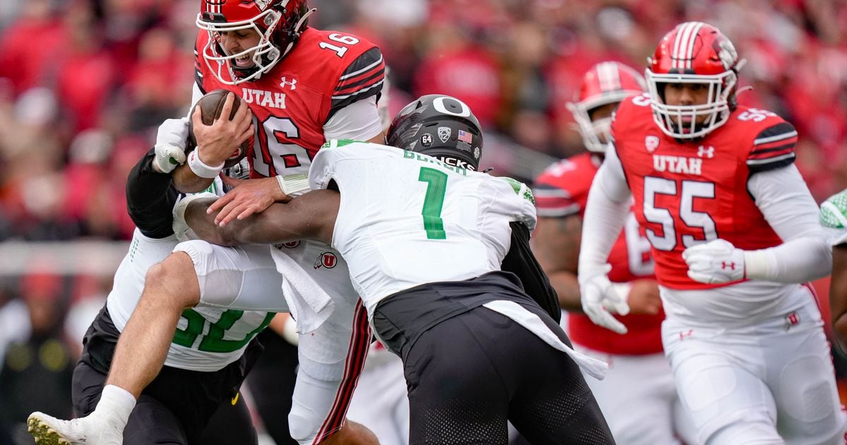 Utah drops five spots in Top 25 poll after loss to Oregon