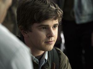(Liane Hentscher/ABC via AP) Freddie Highmore, star of "The Good Doctor," is set to appear in "Sinner V. Saints" about a former beauty queen who was accused of abducting and raping a Latter-day Saint missionary.