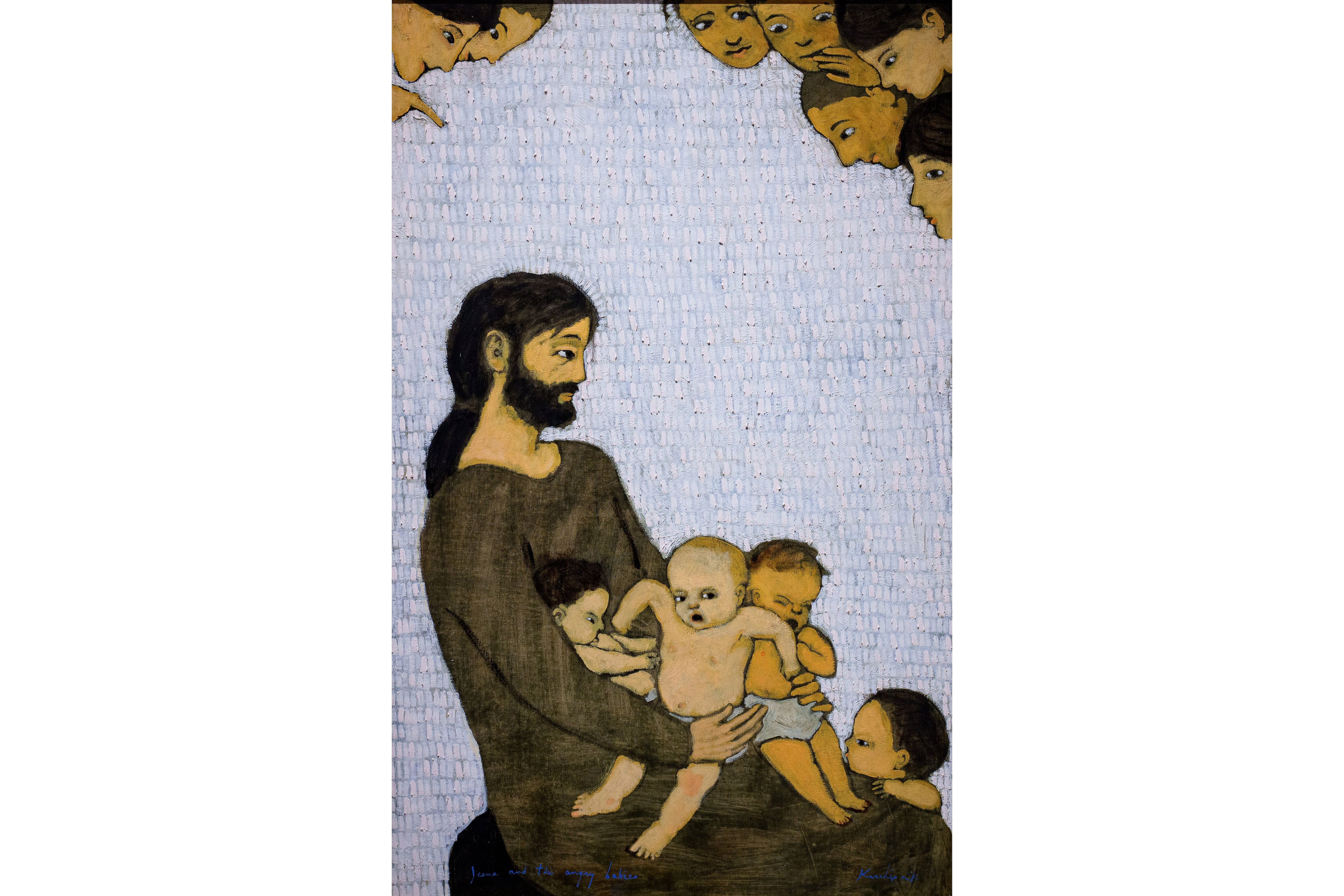 LDS artist Brian Kershisnik has a new provocative exhibit at BYU