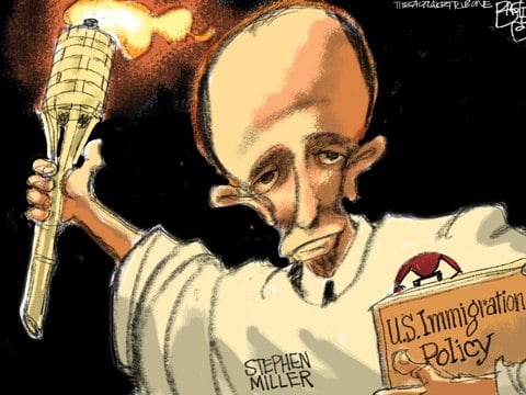 Michelle Goldberg: Stephen Miller is a white nationalist. Does it matter?