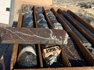 (Utah Geological Survey) These drill cores pulled from the West Desert in early 2022 reveal high concentrations of sphalerite, a mineral rich in zinc and copper. But at this site in the Fish Springs Range, the sphalerite also contain high levels of indium, a critical mineral used to manufacture touch screens.
