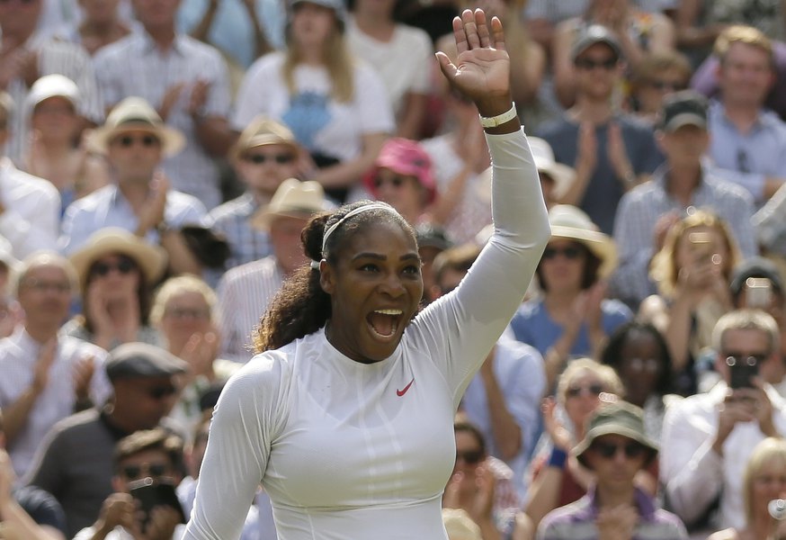 10 Months After Baby S Birth Serena Williams In Wimbledon Final Vs Angelique Kerber The Salt Lake Tribune