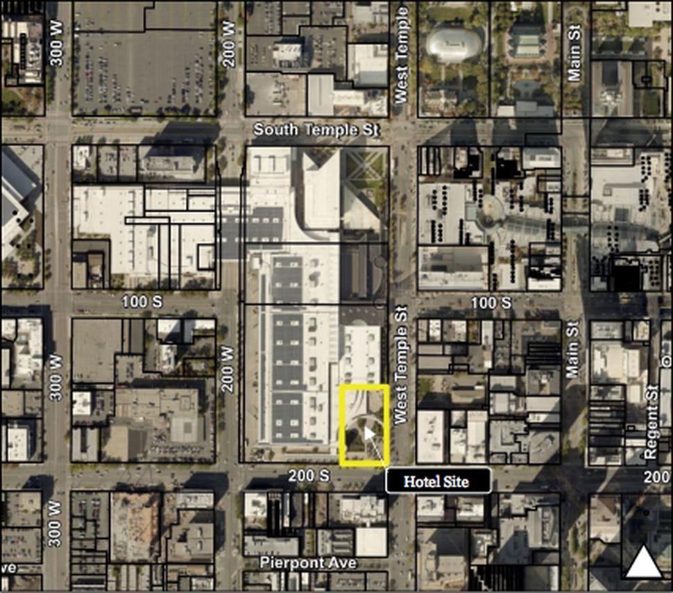 Plans For Salt Lake City S New Convention Hotel Tall And