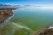 (Trent Nelson  |  The Salt Lake Tribune) The Jordan River meets Utah Lake in Saratoga Springs on Tuesday, March 1, 2022. The Utah Lake Jordan River Water Rights General Adjudication is one of the oldest and biggest General Adjudications in the state.