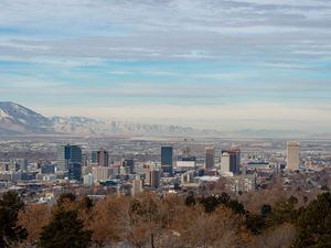(Francisco Kjolseth  |  The Salt Lake Tribune) Salt Lake City's skyline.
