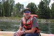 (Vicki O'Brien) Kevin Peter O’Brien Jr. during a trip down the Snake River in Grand Teton National Park.