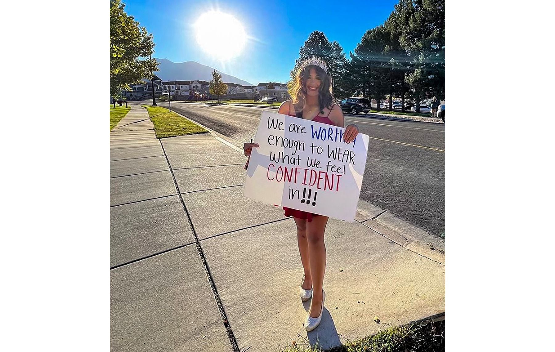 Utah teacher accuses students of forming a 'mob' when they protested  homecoming dress code