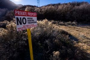  (Rick Egan | The Salt Lake Tribune) This area may be affected by the proposed limestone quarry, in Parleys Canyon, on Wednesday, December 8, 2021.
