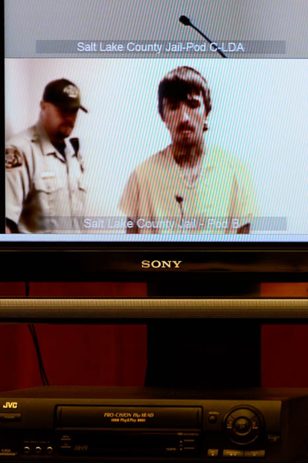 (Trent Nelson | The Salt Lake Tribune)  Austin Boutain, charged with murder for fatally shooting University of Utah student ChenWei Guo at the mouth of Red Butte Canyon on Oct. 30, makes his first court appearance in Salt Lake City Tuesday November 21, 2017.