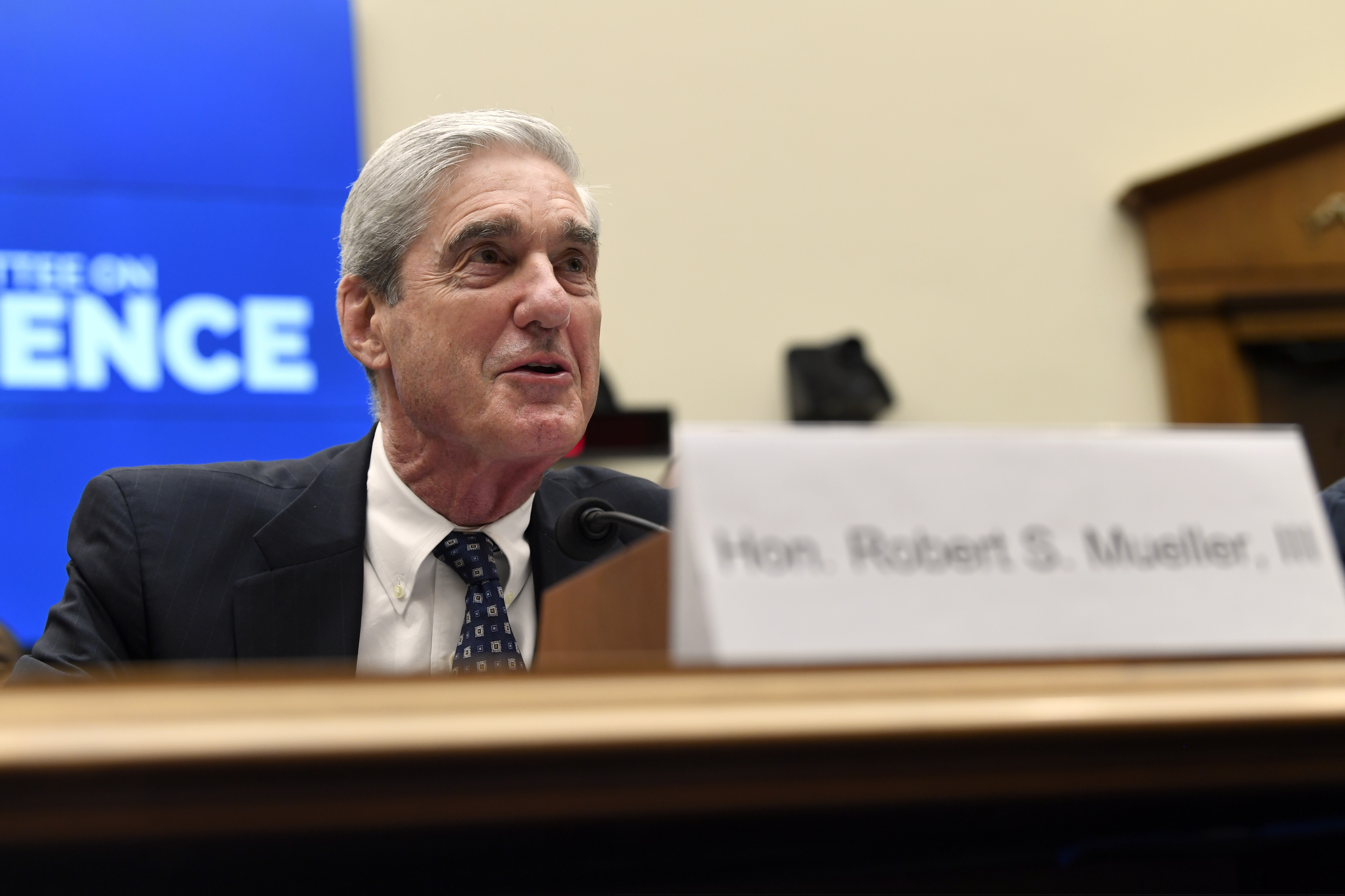 (Susan Walsh | AP Photo) Former special counsel Robert Mueller testifies before the House Intelligence Committee on Capitol Hill in Washington, Wednesday, July 24, 2019, during a hearing on his report on Russian election interference.