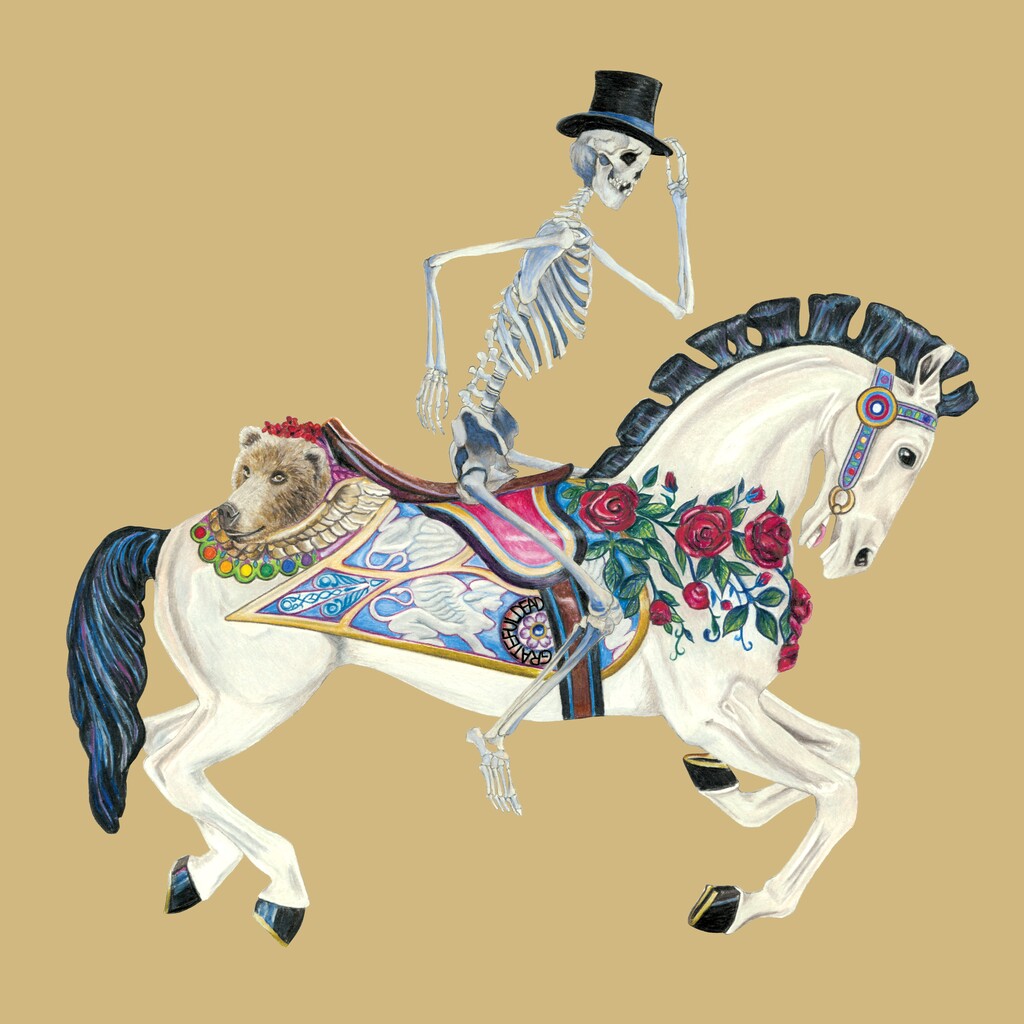 This box set cover image released by Rhino Records shows the Grateful Dead 's "Spring 1990 (The Other One)" box set. (AP Photo/Rhino Records)