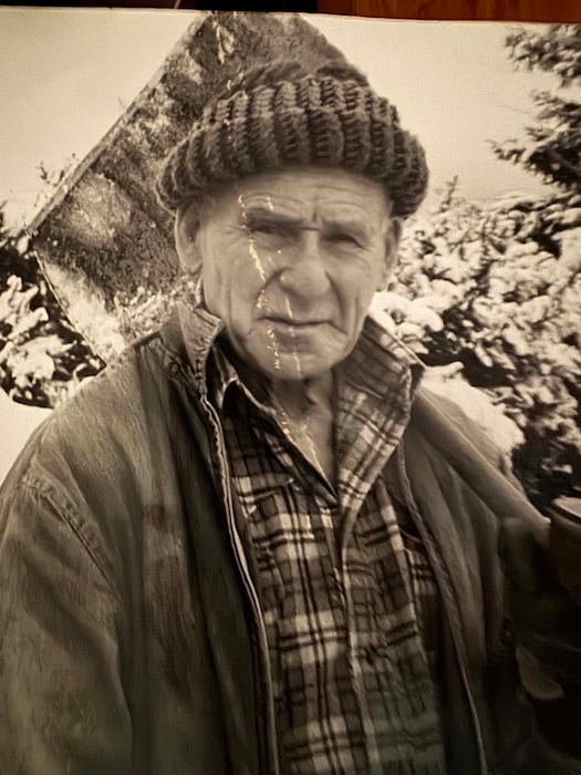 (McCann family) Eli McCann's great-grandpa Hinkle, circa 1990.