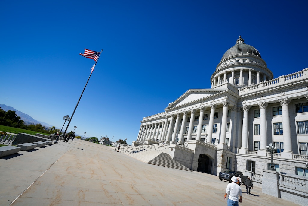 (Bethany Baker | The Salt Lake Tribune) The Utah Capitol in Salt Lake City on Wednesday, Sept. 30, 2026.
