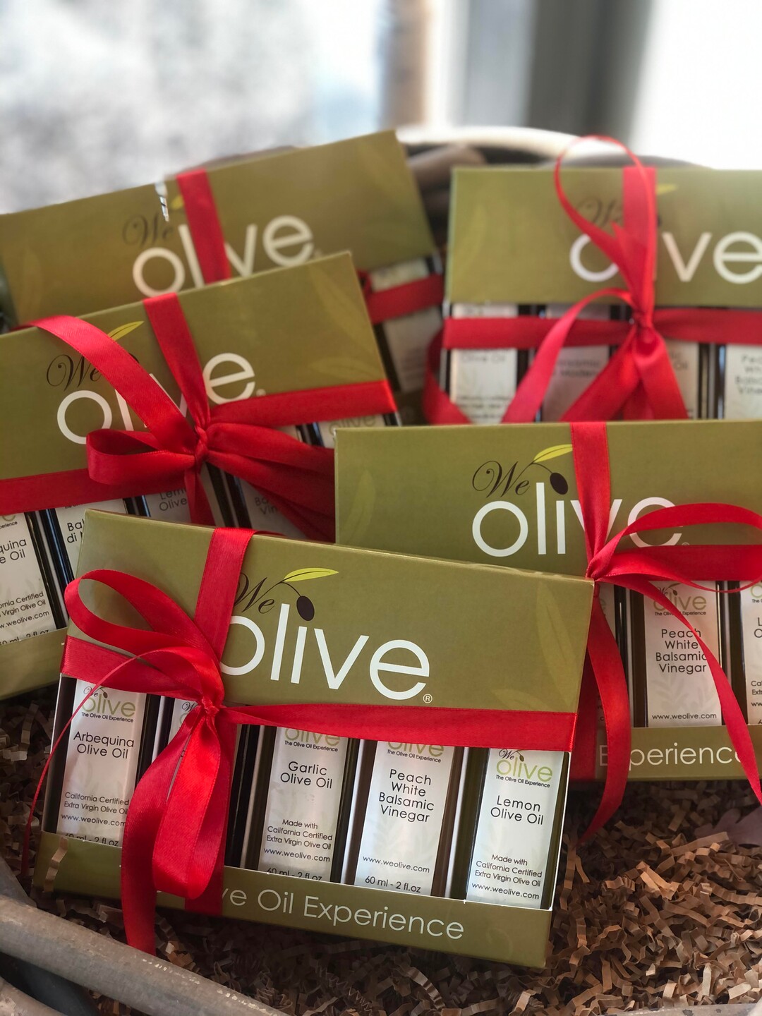 (Photo courtesy of We Olive) Gifts from We Olive in Trolley Square.