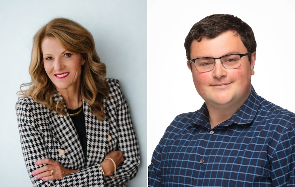 (courtesy photos) Nina Barnes, left, and Drew Maggelet are the newest members of The Salt Lake Tribune's board of directors.