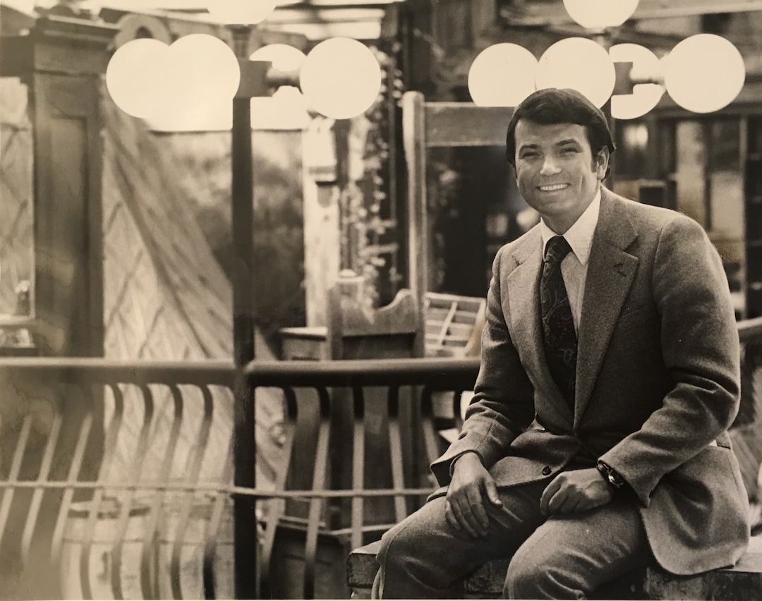 (Salt Lake Tribune file photo) Wally Wright in 1973, sitting in the Trolley Square shopping center that opened in 1972. Wright, who developed the former transit barns into a shopping center, died March 24, 2019, at the age of 84.