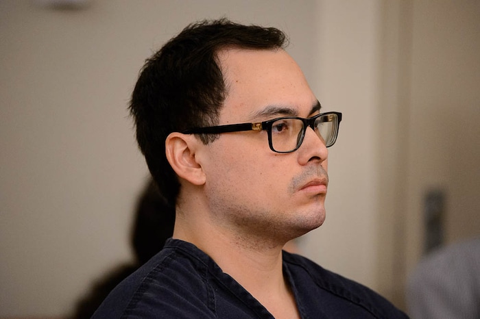 (Trent Nelson | The Salt Lake Tribune)
Jason Black, who shot and killed 24-year-old Natalia Casagrande before stealing marijuana, guns and cash, was sentenced by Judge Adam Mow in Salt Lake City, Tuesday April 10, 2018.