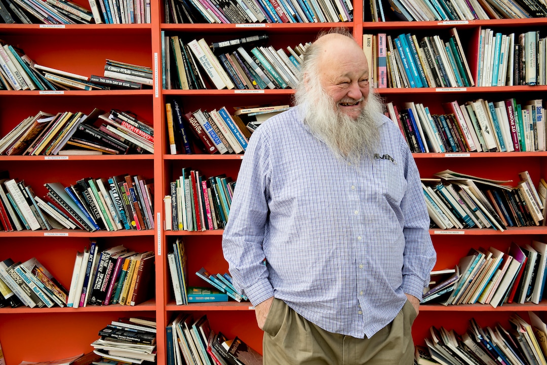 (Jeremy Harmon  |  The Salt Lake Tribune) Ken Sanders outside his book store in Salt Lake City on January 16, 2020.