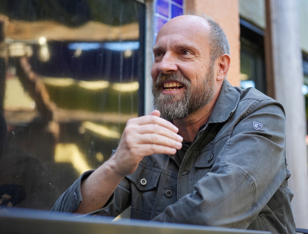 (Chris Samuels | The Salt Lake Tribune) Chad Ford, an associate professor of religious studies at Utah State University, is interviewed in Salt Lake City, Monday, Oct. 13, 2025.