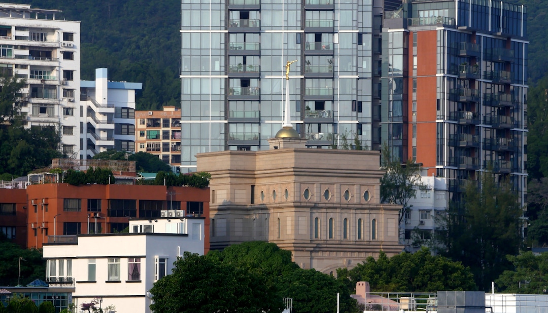 (Mike Stack  |  for The Salt Lake Tribune) LDS Temple in Kowloon District, Hong Kong.