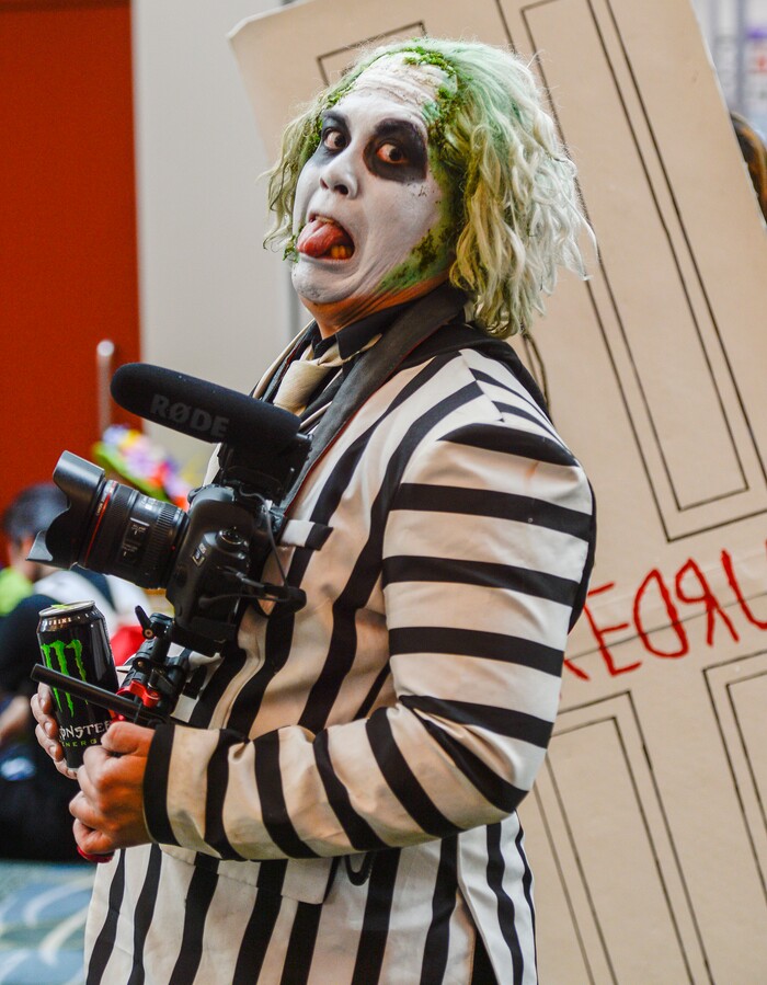 Leah Hogsten  |  The Salt Lake Tribune  Cosplayers roam the aisles atÊFanX Salt Lake Comic Convention, Saturday, April 20, 2019. 