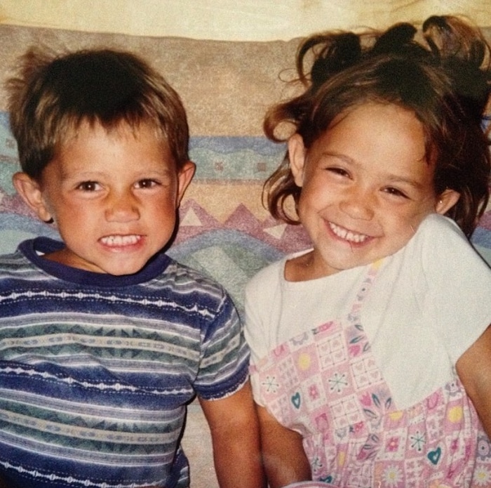 (Courtesy of Lo'eau LaBonta) Lo'eau (right) and Kalaukoa (left) LaBonta were often mistaken for twins when they were young.