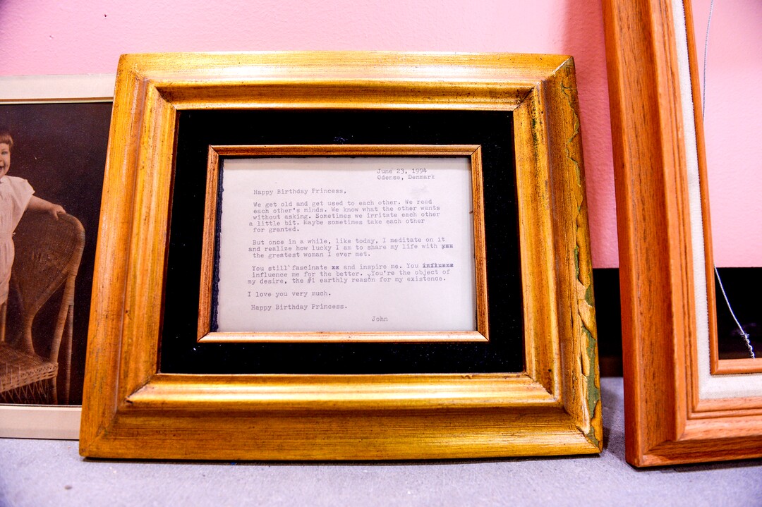 (Leah Hogsten  |  The Salt Lake Tribune) Love letters including a love letter from Johnny Cash to his wife June Carter Cash for her birthday in June 1994 will be on display at the Love Letters Museum opening June 21, 2109. Love Letters is the newest 15,000-square-foot interactive art installation at The Gateway dedicated to the love of letters, as well as typography, books and literal love letters. “It is our attempt to use what we know best (letters, words, and art) to encourage each of our visitors to find and tell their own story. And to find the art in other's stories” -Love Letters Museum. ​