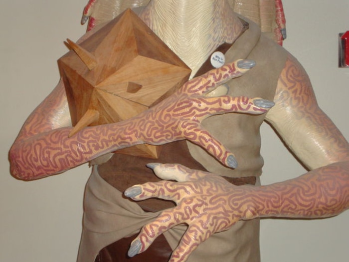 (Courtesy of De, KSL.com) A Salt Lake City man is selling a 7-foot-tall Jar Jar Binks statute he purchased 20 years ago.