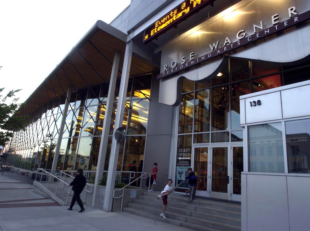 (Ryan Galbraith  |  Salt Lake Tribune file photo) The Rose Wagner Performing Arts Center, opened in 1997 and celebrating its 25th anniversary in 2022, as home to dance, theater, film and music groups in downtown Salt Lake City.