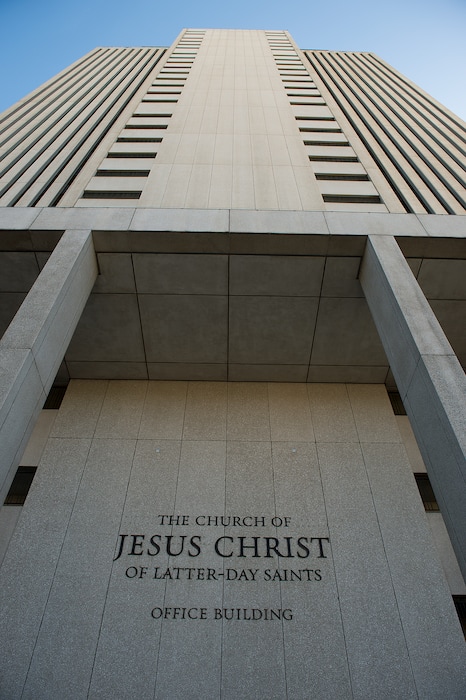 (Leah Hogsten  |  The Salt Lake Tribune)  The Church Office Building, located at 50 E. North Temple, Salt Lake City, is home to the headquarters of The Church of Jesus Christ of Latter-day Saints.