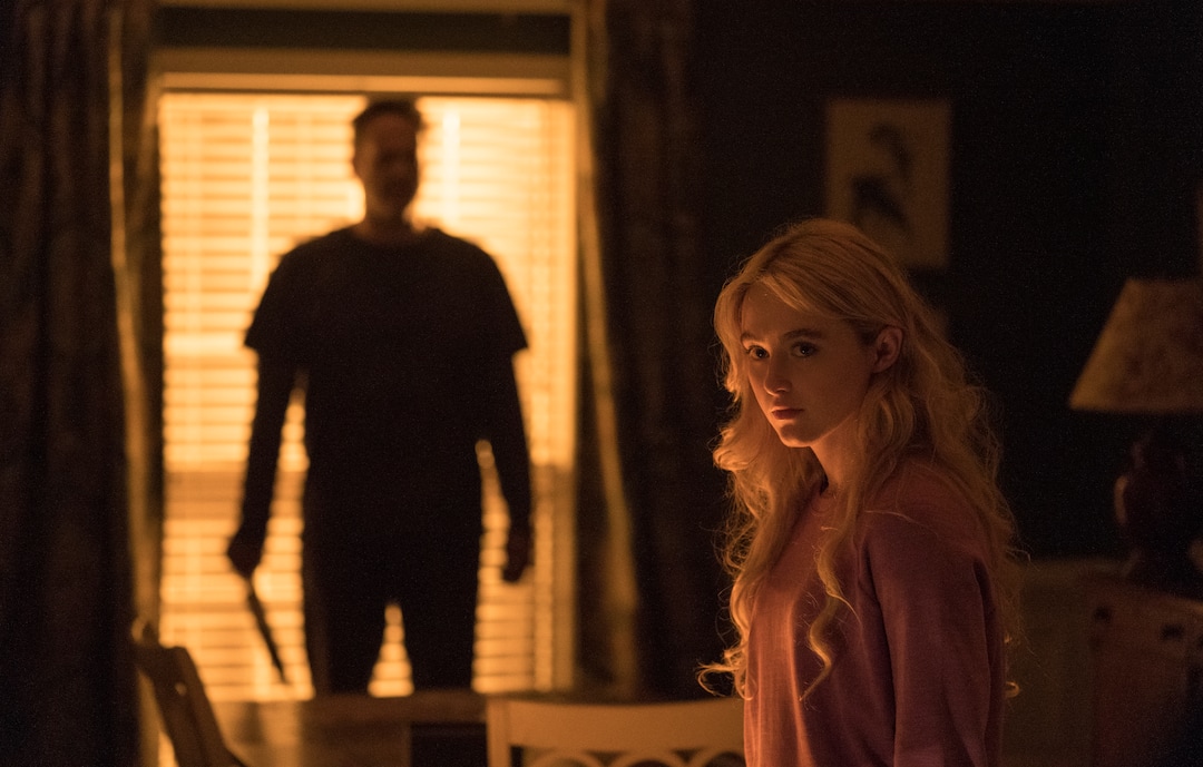 (Brian Douglas  |  Universal Pictures) A serial killer, The Butcher (Vince Vaughn), traps high schooler Millie Kessler (Kathryn Newton) in the horror comedy "Freaky," co-written and directed by Christopher Landon.