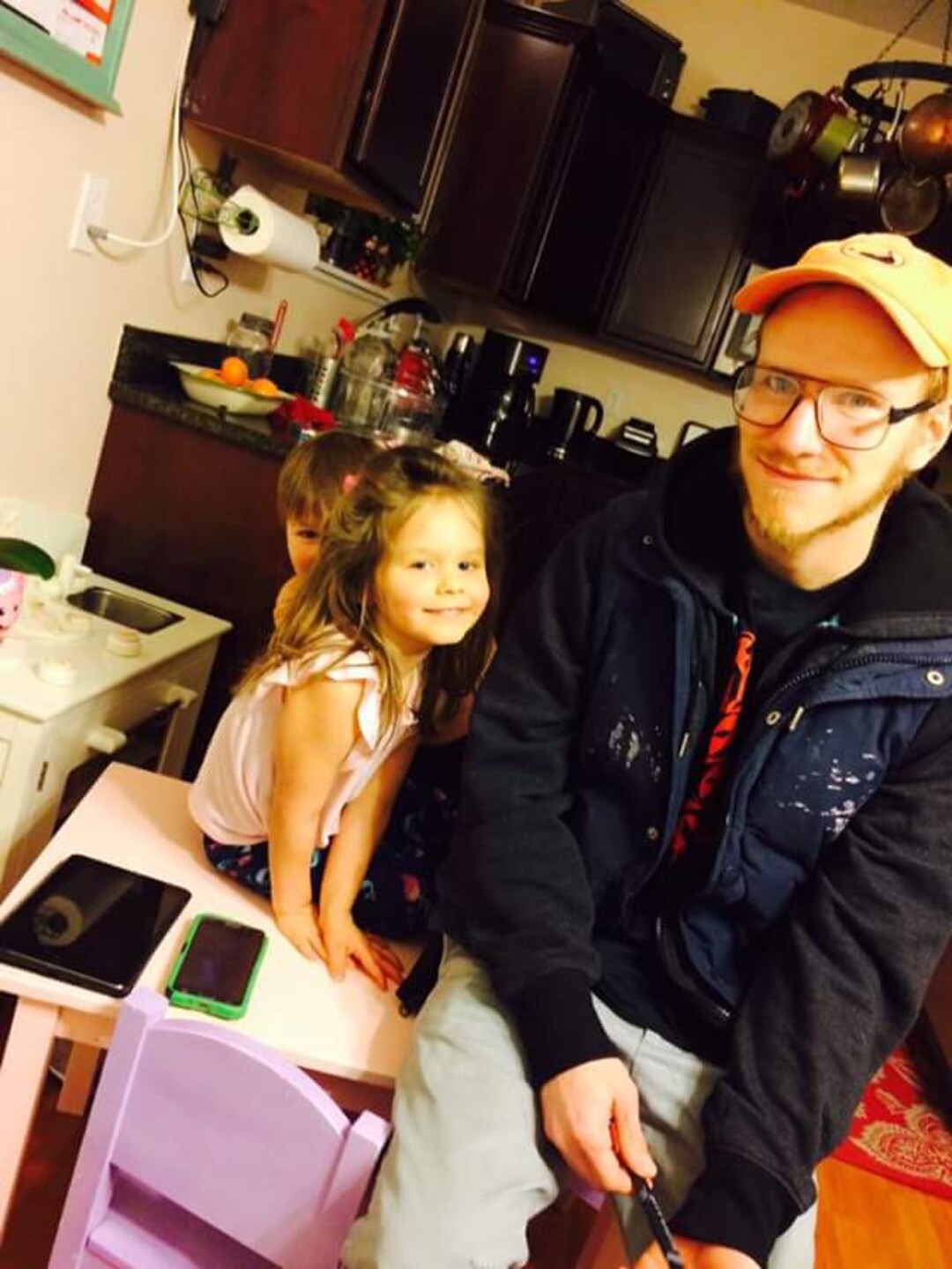 (Courtesy of Kevin Kirk) Joey Kirk, son of The Heavy Metal Shop owners Kevin (seen here) and Angie Kirk, died Nov. 1 after being struck by a Trax train at the Murray Central Station while he walking to an Alcoholics Anonymous meeting.