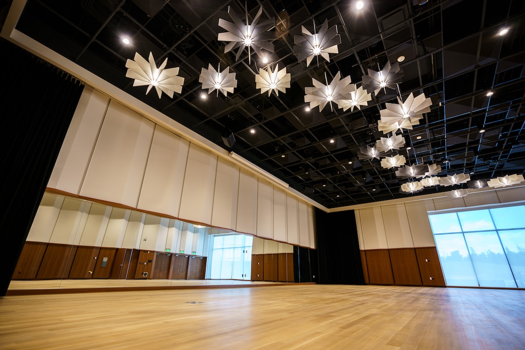 (Trent Nelson  |  The Salt Lake Tribune) The multi-use Centennial Room at the new Mid-Valley Performing Arts Center in Taylorsville on Friday, May 21, 2021.