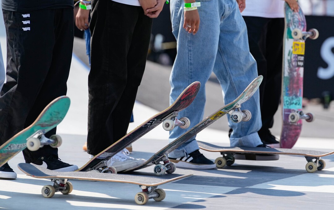 (Francisco Kjolseth | The Salt Lake Tribune) Street League Skateboarding at the Utah State Fairpark in Salt Lake City highlights the world’s best skaters as the women, including three medalists from the Tokyo Games, compete in the women’s finals on Saturday, Aug. 28, 2021. Now in its 11th year,  the sport’s premier competition series includes more of the world’s best skaters than ever before, with the tour roster featuring 47 athletes hailing from 11 countries, including 21 Olympians and multiple X Games medalists.
