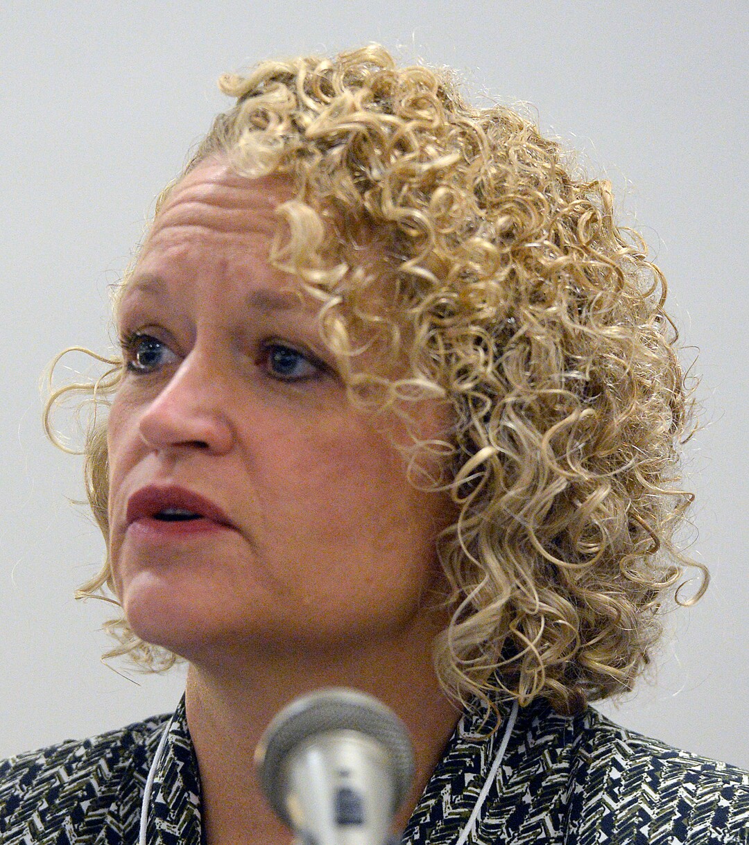 (Al Hartmann  |  The Salt Lake Tribune) 	Salt Lake City Mayor Jackie Biskupski speaks in a panel discusion to Utah homeless service providers at Utah's 14th Annual Homelessness Summit in Salt Lake City Wednesday Oct. 11.