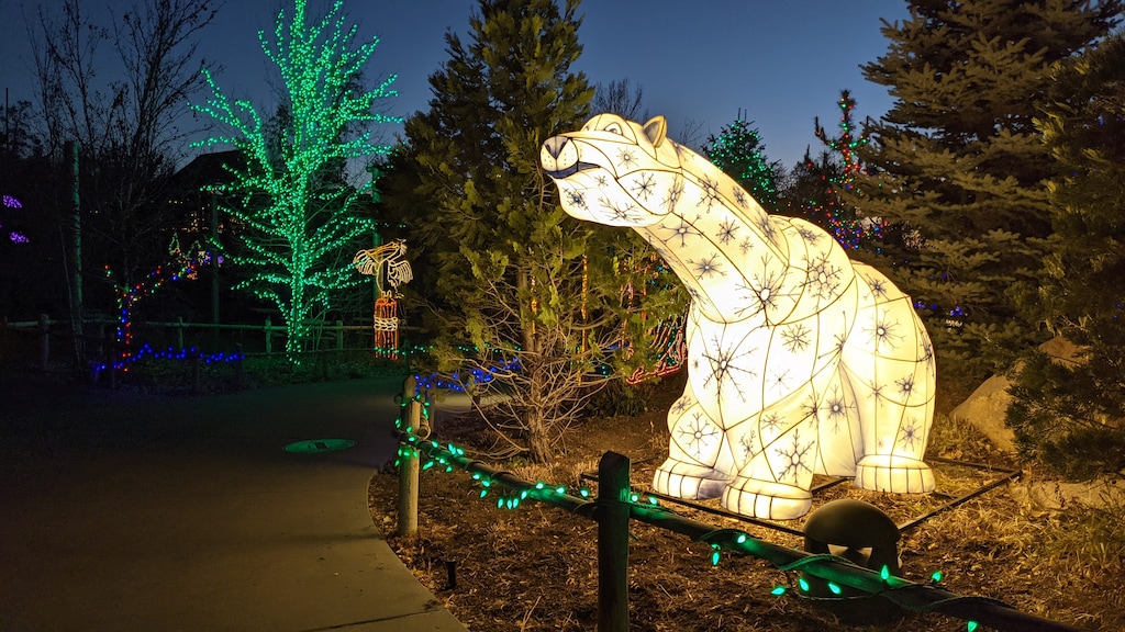 (Utah's Hogle Zoo) The annual ZooLights display can be seen at Utah's Hogle Zoo through December 2022. The special "Silent Night" presentation, for neurodiverse people, is set for Tuesday, Dec. 27, 2022.