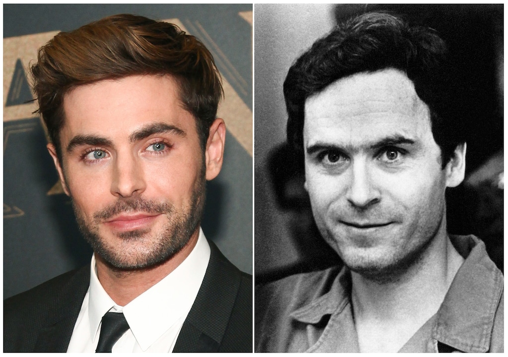 (Associated Press file photos) Actor Zac Efron, left, portrays serial killer Ted Bundy, right, in the movie "Extremely Wicked, Shockingly Evil, and Vile," which premiered at the 2019 Sundance Film Festival and will debut on Netflix on May 3, 2019.