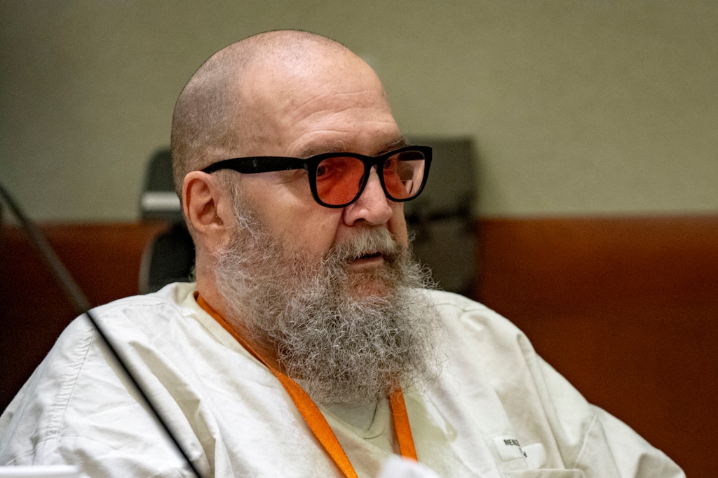 (Rick Egan | The Salt Lake Tribune) Ralph Leroy Menzies, during his competency hearing in 3rd District Court in West Jordan, on Monday, Nov. 18, 2024.