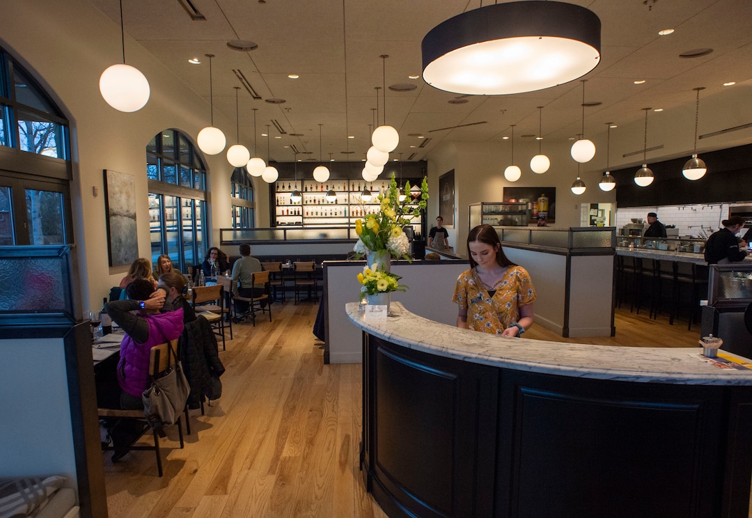 (Rick Egan  |  The Salt Lake Tribune)      OneOEight, a new bistro on the corner of 1300 South and 1700 East in Salt Lake City,Thursday, March 7, 2019.