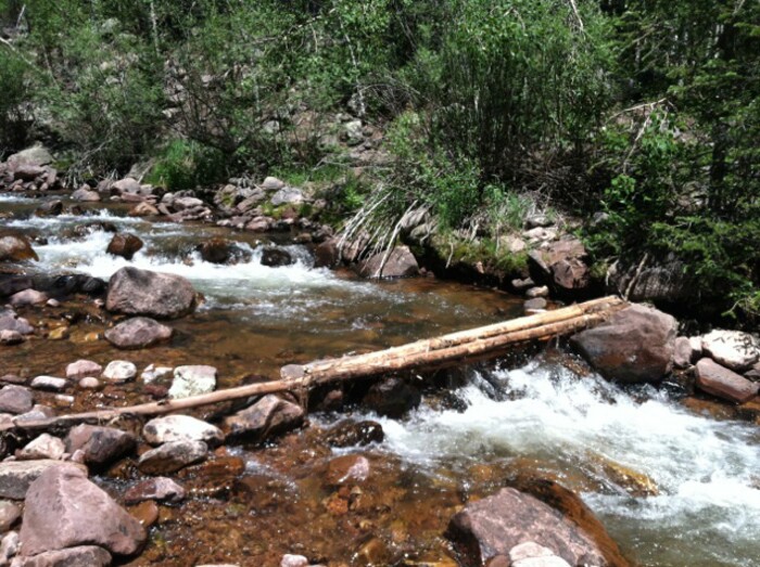 Nate Carlisle | The Salt Lake Tribune
Swift Creek runs on July 11, 2016. The trail to Deer Lake requires hikers to cross the creek multiple times.