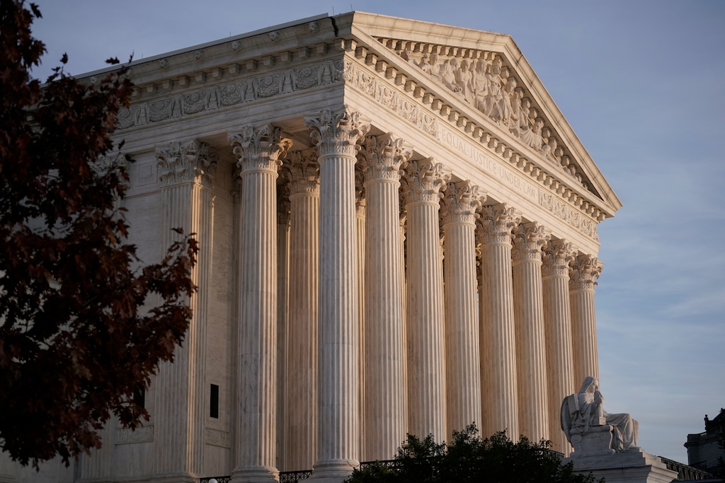 (AP Photo | J. Scott Applewhite) This Nov. 5, 2020 file photo, shows the Supreme Court in Washington. The Supreme Court is not immediately blocking the Texas law that bans most abortions, but has agreed to hear arguments in the case in early November.