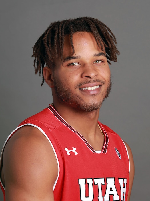 (Photo / Steve C. Wilson / University of Utah) Charles Jones, Utah men's basketball.