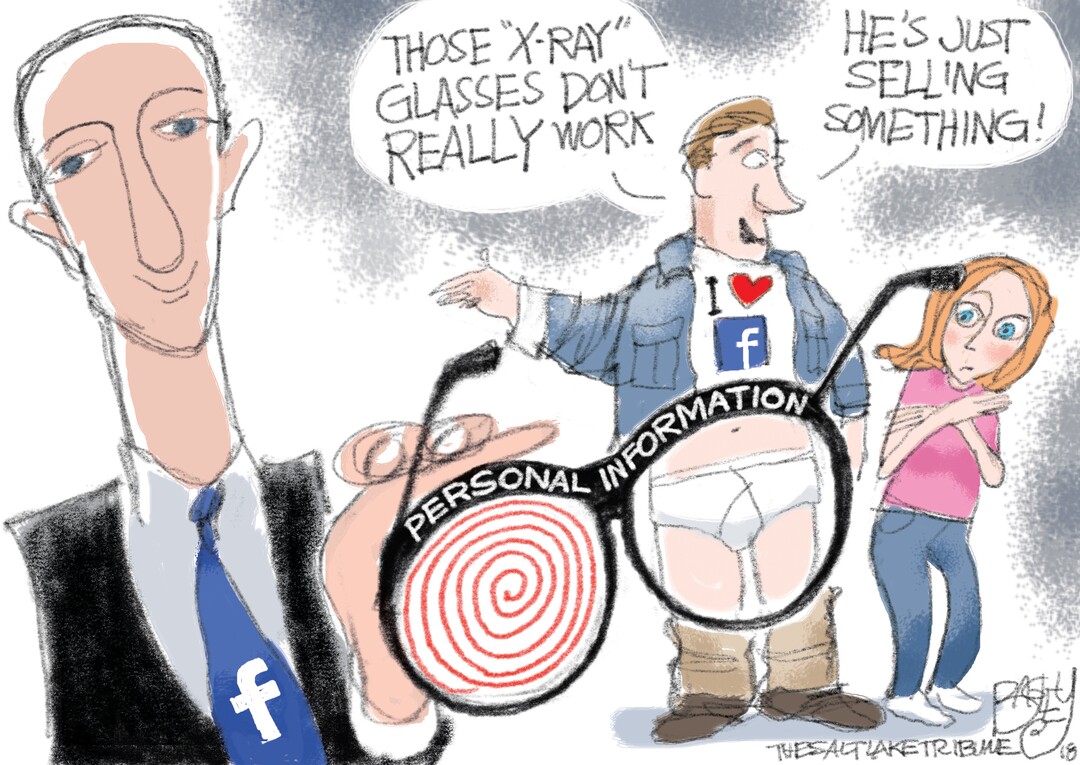 This Pat Bagley cartoon appears in The Salt Lake Tribune on Wednesday, April 11, 2018.