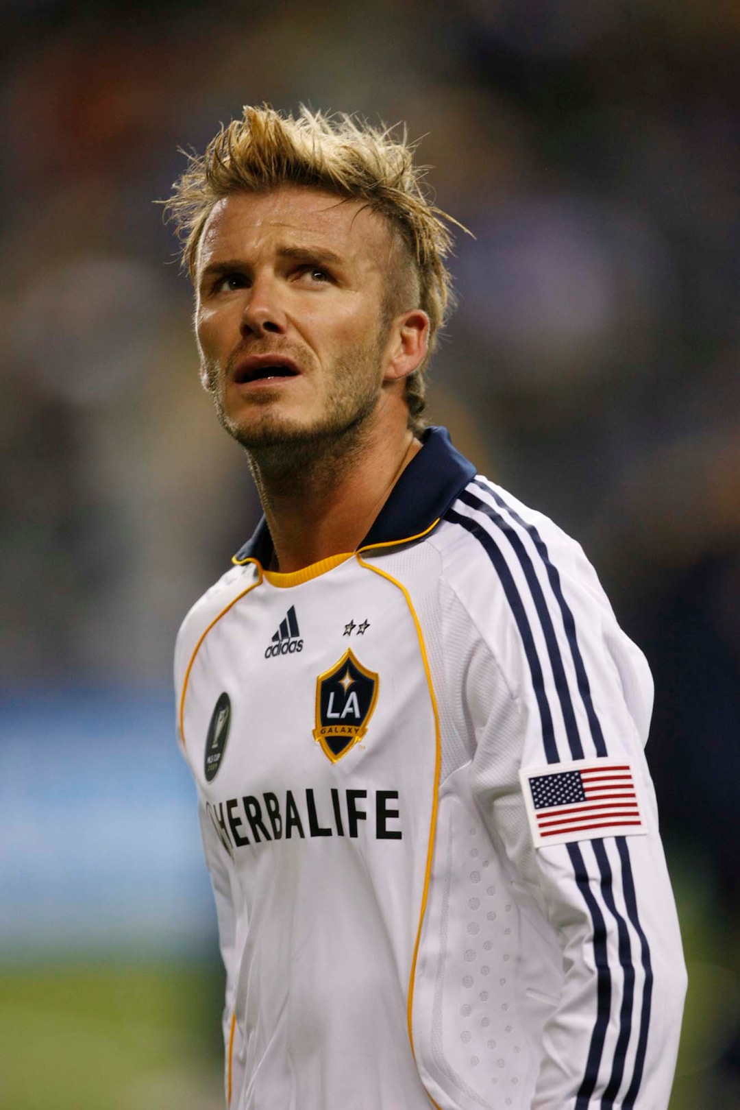 (Trent Nelson  |  Tribune file photo) LA's David Beckham. Real Salt Lake vs. LA Galaxy, MLS Cup Sunday, November 22 2009 at Qwest Field in Seattle.