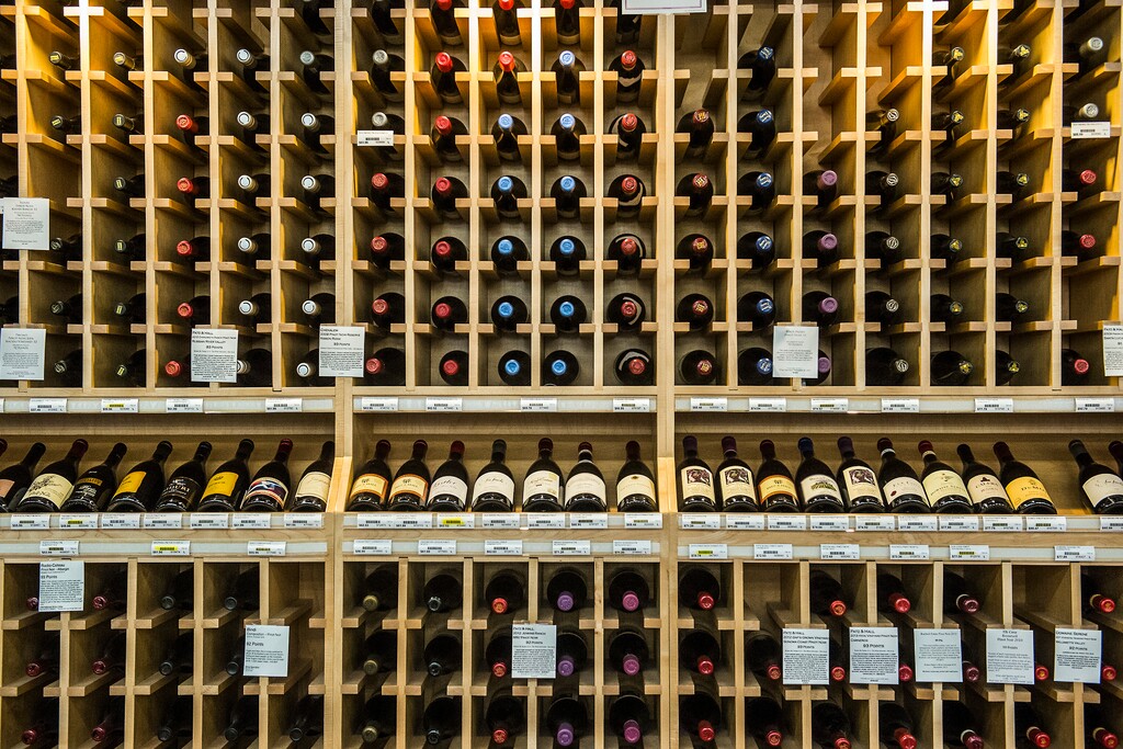 (Tribune file photo)  Wine for sale at the Utah Wine Store in Salt Lake City in 2016.