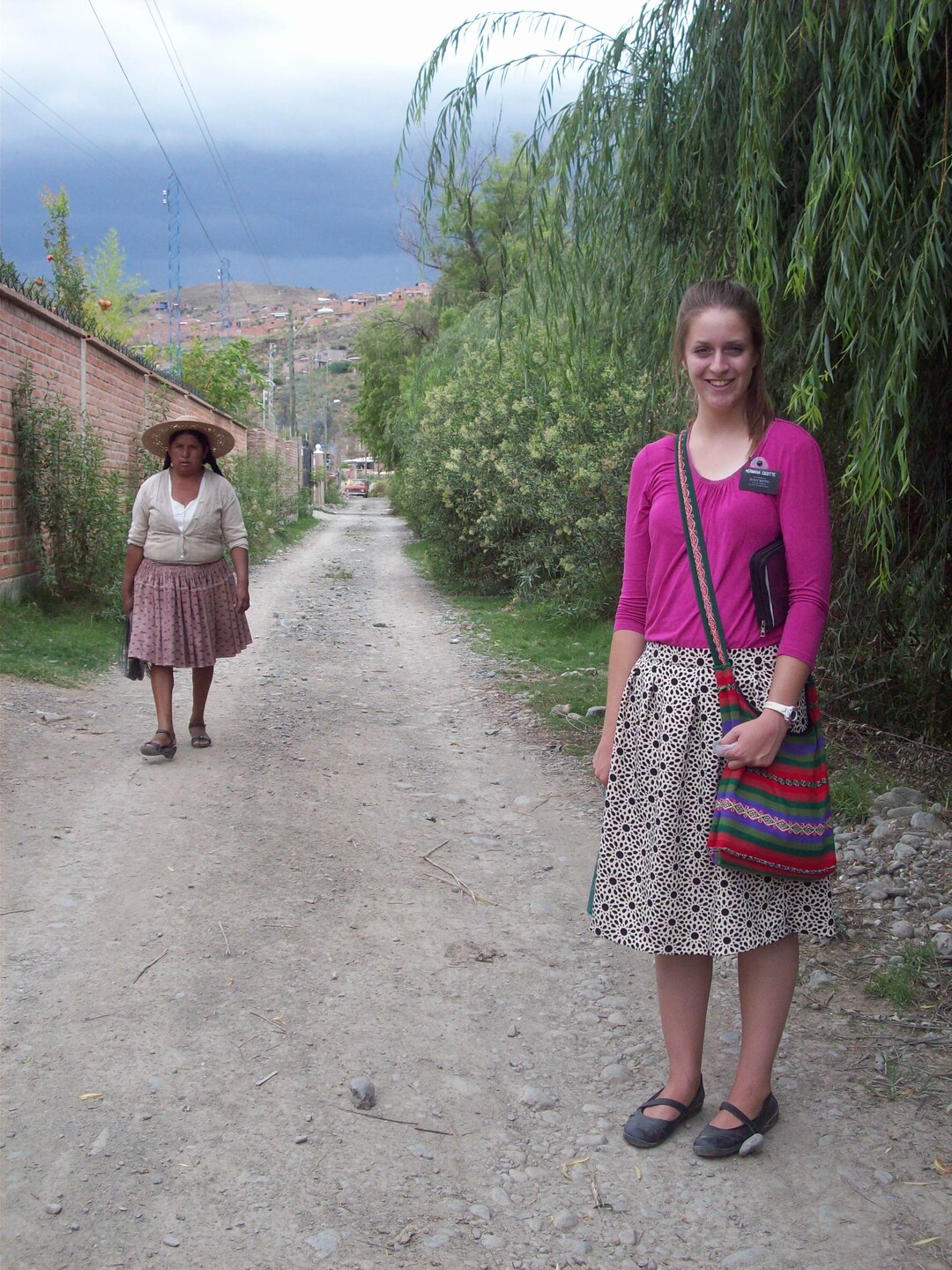 (Courtesy of Maddy Cicotte) Maddy Cicotte on her mission for The Church of Jesus Christ of Latter-day Saints in Bolivia in 2015-2016